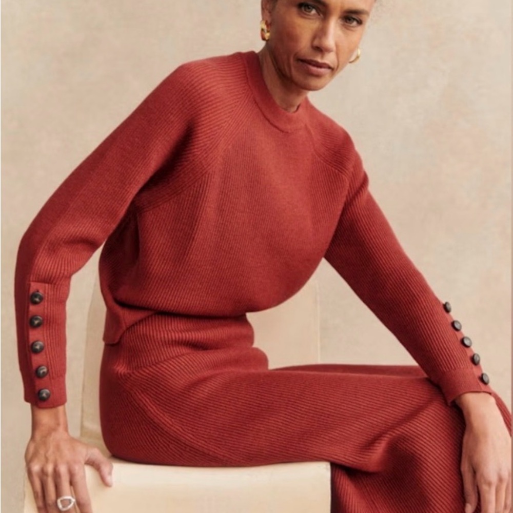 Sezane Sami Sweater in Sienna